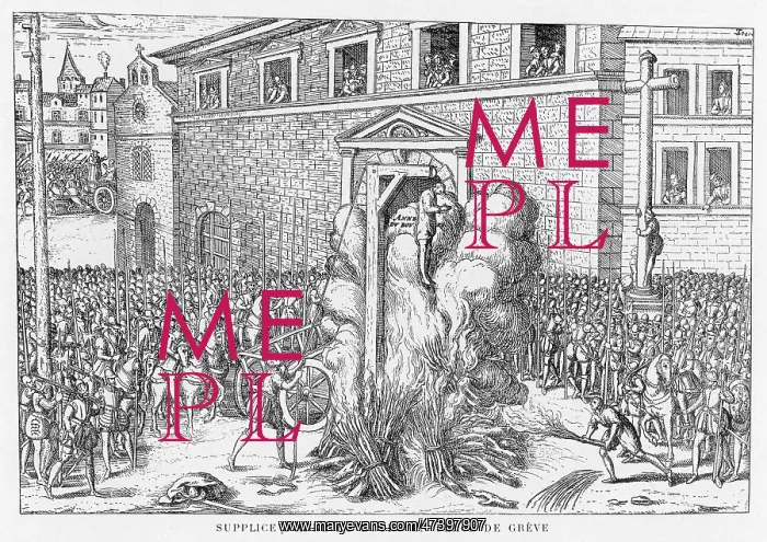 : ANNE DU BOURG EXECUTED : ANNE DU BOURG EXECUTED
