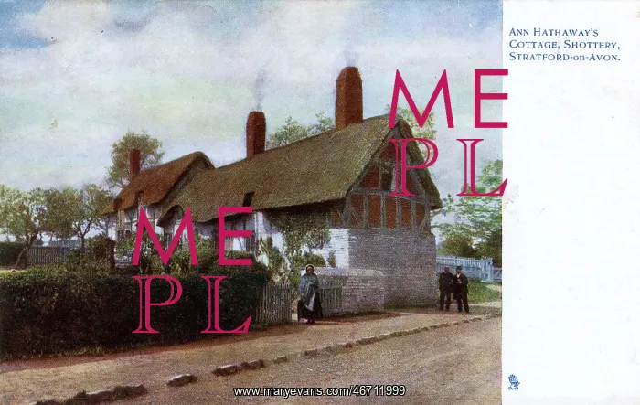 : Anne Hathaway's Cottage, Shottery, Stratford-on-Avon : Anne Hathaway's Cottage, Shottery, Stratford-on-Avon