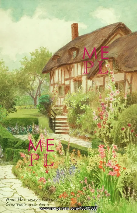 : Anne Hathaway's Cottage, Shottery, Stratford-upon-Avon : Anne Hathaway's Cottage, Shottery, Stratford-upon-Avon