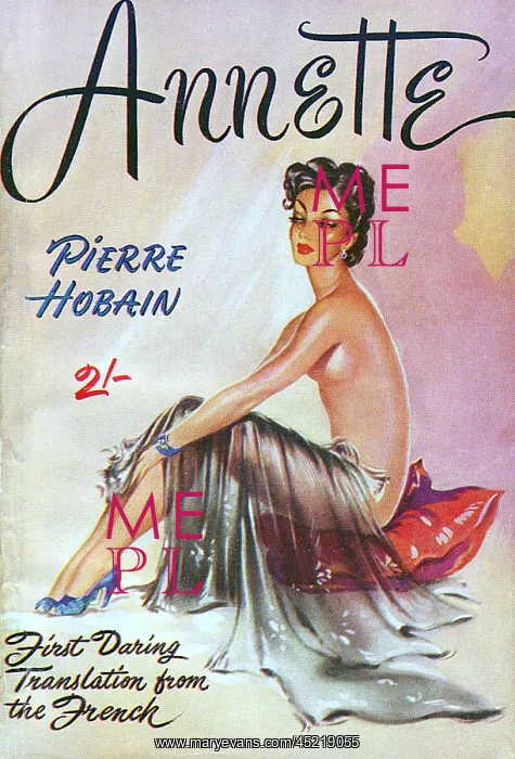: Annette, book cover design by David Wright : Annette, book cover design by David Wright