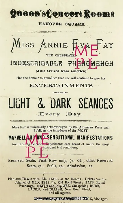 : ANNIE FAY POSTER : ANNIE FAY POSTER