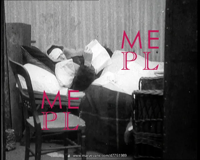 : Annie MacSwiney on a Sick Bed During Her Hunger : Annie MacSwiney on a Sick Bed During Her Hunger
