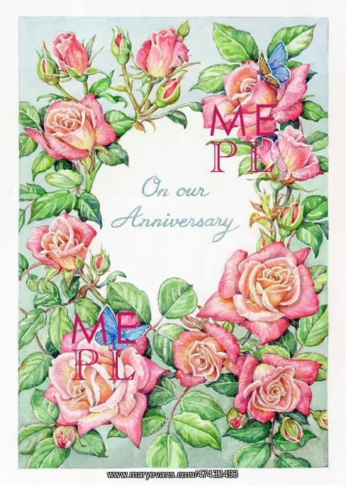  : Anniversary Card Design