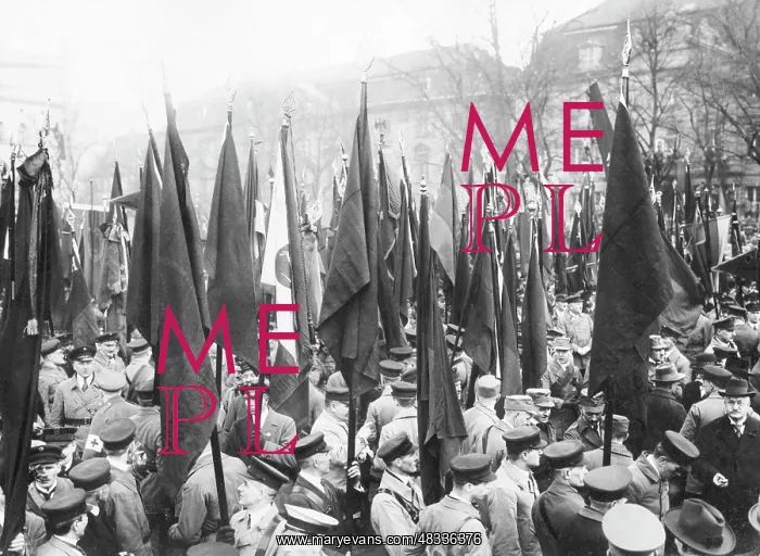 : Anniversary celebration of the Reichsbanner : Anniversary celebration of the Reichsbanner