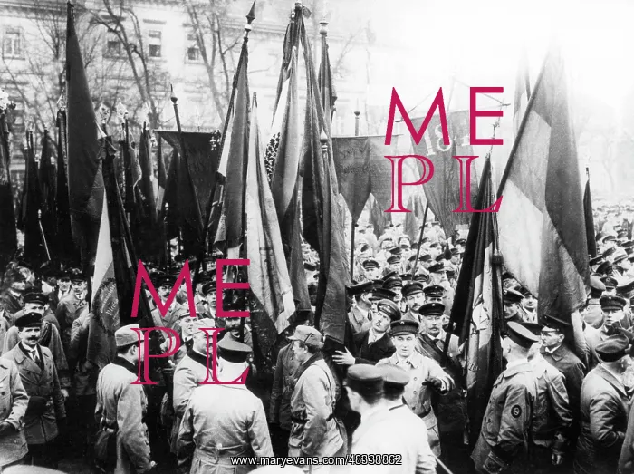 : Anniversary celebration of the Reichsbanner : Anniversary celebration of the Reichsbanner