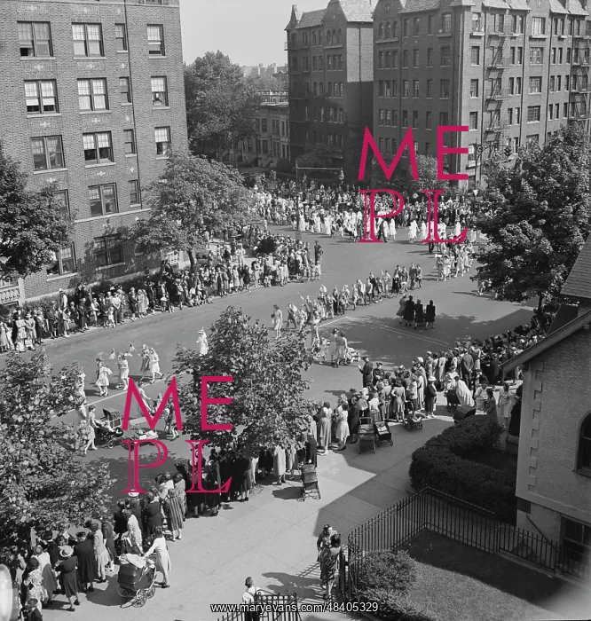 : Anniversary Day parade of the Sunday school : Anniversary Day parade of the Sunday school
