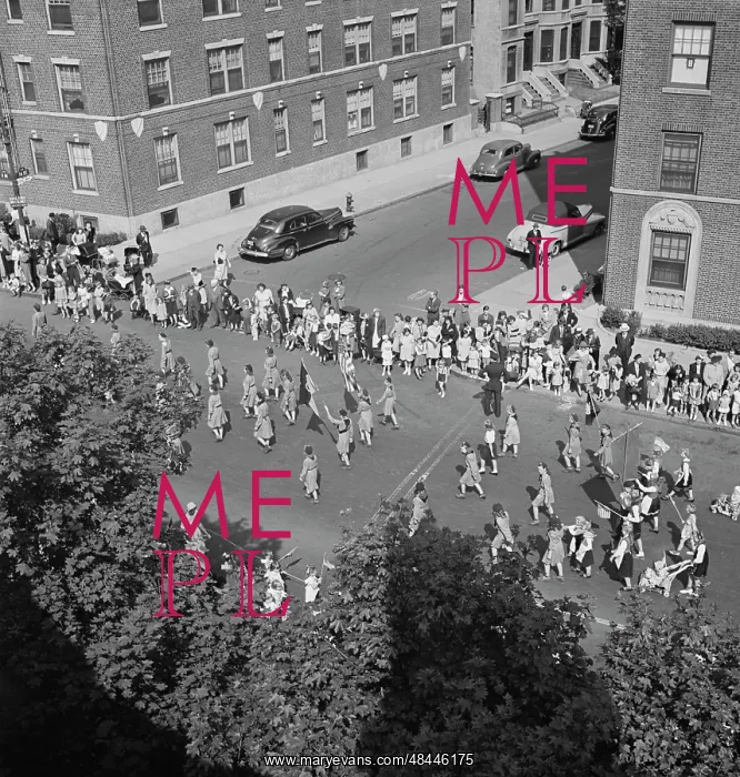 : Anniversary Day parade of the Sunday school : Anniversary Day parade of the Sunday school