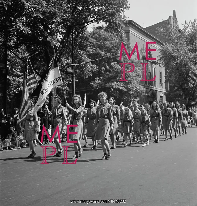 : Anniversary Day parade of the Sunday school : Anniversary Day parade of the Sunday school