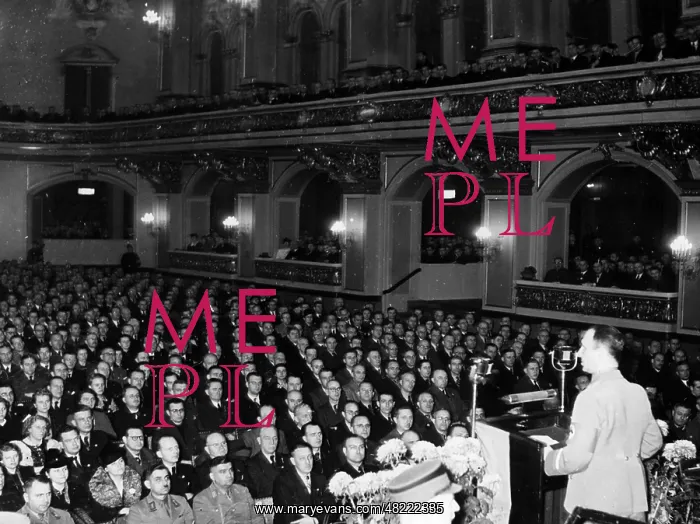 : Annual muster of the DAF at the Philharmonie, 1939 : Annual muster of the DAF at the Philharmonie, 1939