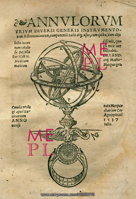 : Annulorum by Johann Dryander : Annulorum by Johann Dryander