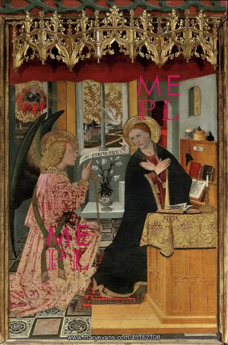 : Annunciation, Altarpiece of the Constable, Royal : Annunciation, Altarpiece of the Constable, Royal