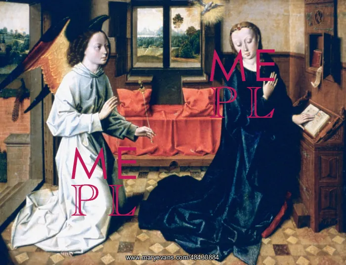 : The Annunciation Artist: Dieric Bouts : The Annunciation Artist: Dieric Bouts