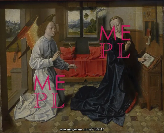 : The Annunciation, circa 1480-1490 : The Annunciation, circa 1480-1490