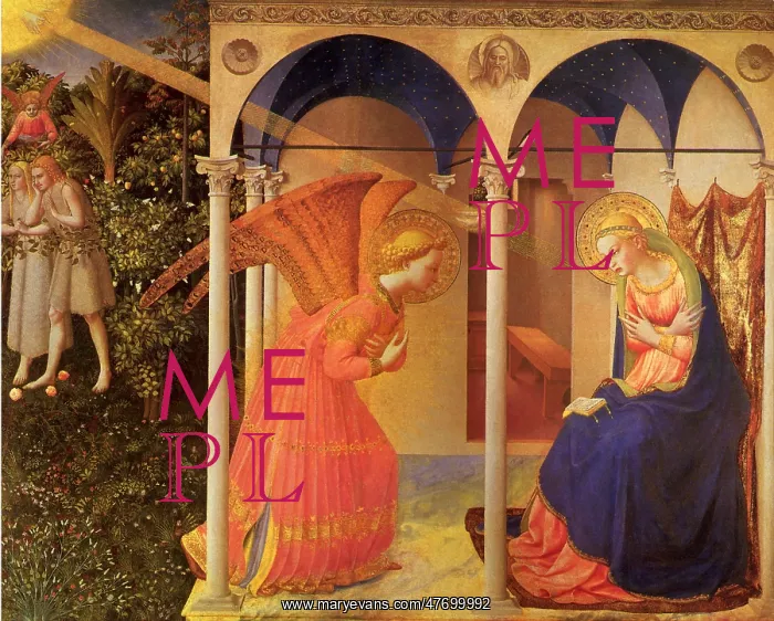  : The Annunciation, by Fra Angelico