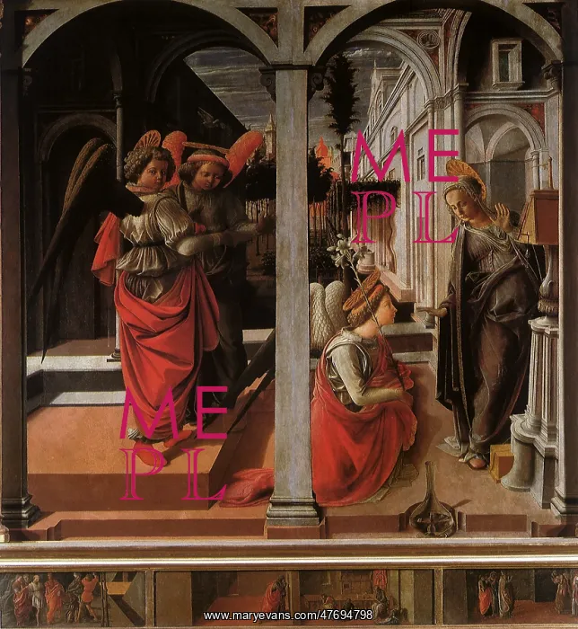  : Annunciation, by Fra Lippo Lippi
