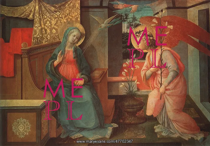 : Annunciation, by Fra Lippo Lippi : Annunciation, by Fra Lippo Lippi