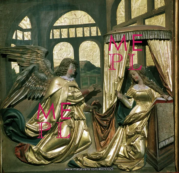 : Annunciation, high altar by J. Lederer : Annunciation, high altar by J. Lederer