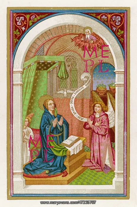 : ANNUNCIATION TO MARY : ANNUNCIATION TO MARY