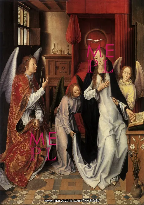  : The Annunciation, by Memling