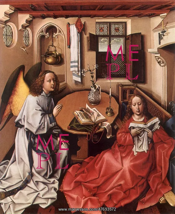  : The Annunciation, by Robert Campin
