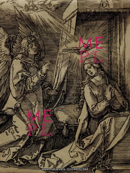 : The Annunciation, from the Small Passion, c.1509-1511, by Al : The Annunciation, from the Small Passion, c.1509-1511, by Al