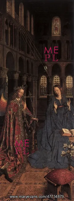  : The Annunciation, by Van Eyck