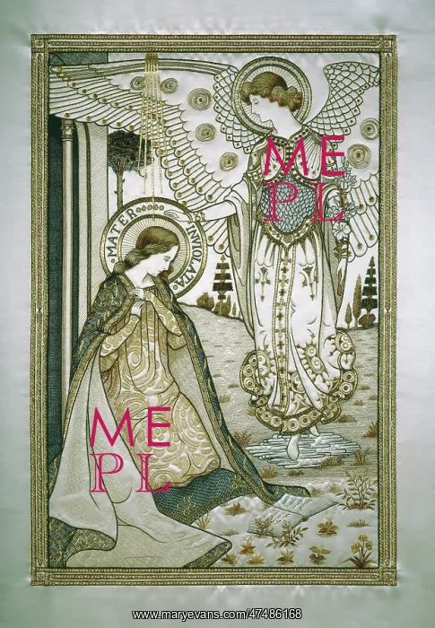 : The Annunciation ' Virgin and Angel Gabriel : The Annunciation ' Virgin and Angel Gabriel