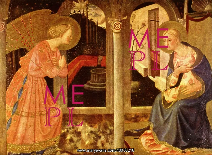  : The Annunciation by Zanobi Strozzi