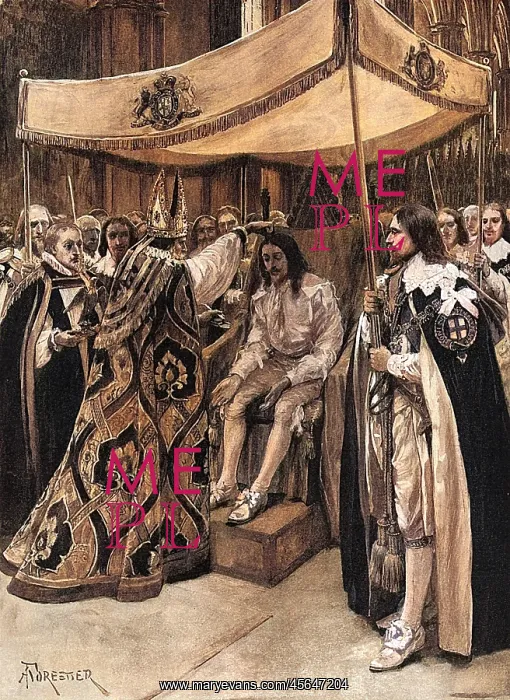 : Anointing of Charles I : Anointing of Charles I