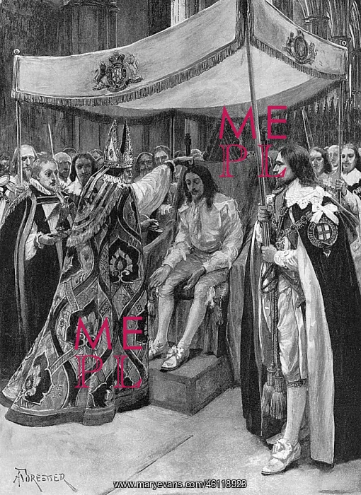 : Anointing of Charles I : Anointing of Charles I