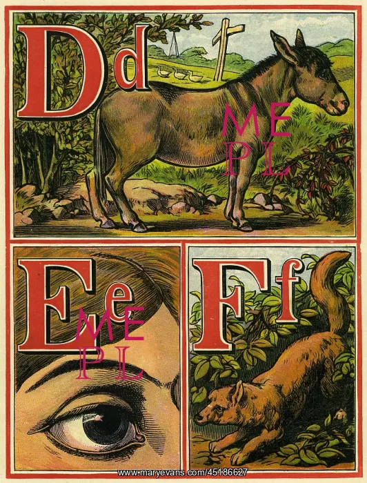 : Anon. Warne alphabet 1875. DEF : Anon. Warne alphabet 1875. DEF