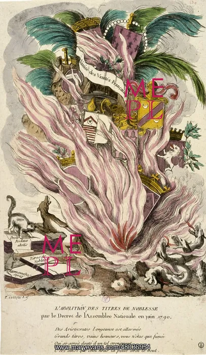 : Anonymous. Abolition of the Nobility : Anonymous. Abolition of the Nobility