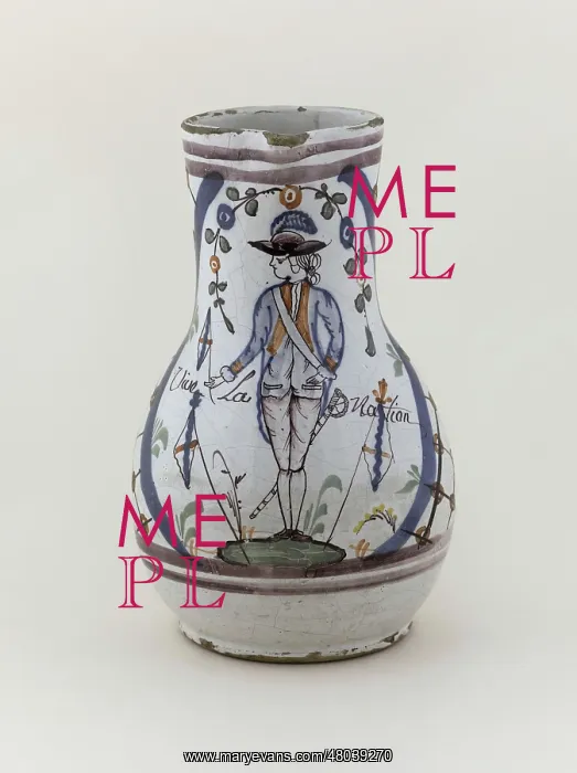 : Anonymous. Jug With A National : Anonymous. Jug With A National