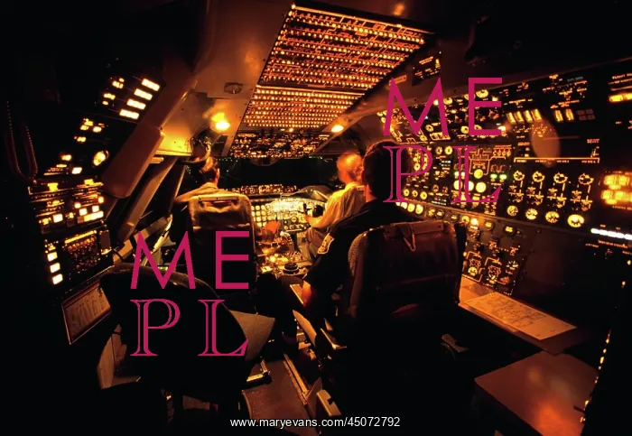 : Three Anonymous Men Pilots Air Crew Sitting in Boeing : Three Anonymous Men Pilots Air Crew Sitting in Boeing