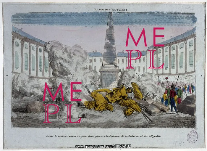 : Anonymous. Place Des Victoires: Statue : Anonymous. Place Des Victoires: Statue