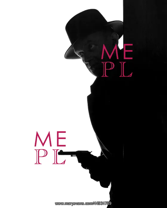 : Anonymous Silhouette of Man Wearing Fedora Hat : Anonymous Silhouette of Man Wearing Fedora Hat