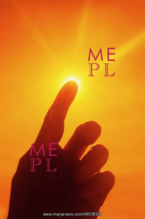 : Anonymous Silhouetted Hand Finger Pointing up : Anonymous Silhouetted Hand Finger Pointing up