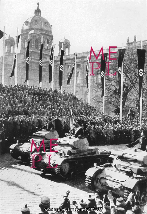 : Anschluss of Austria 1938 - Tanks in Vienna : Anschluss of Austria 1938 - Tanks in Vienna
