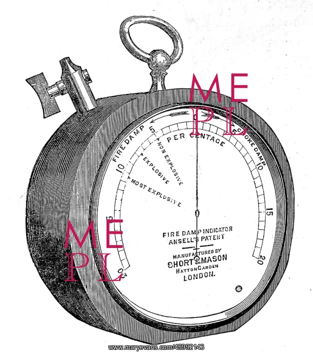: Ansell's Fire-Damp Indicator 1880 : Ansell's Fire-Damp Indicator 1880