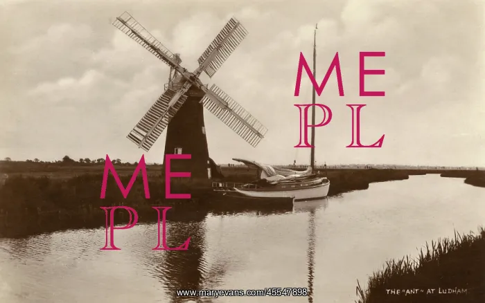  : The Ant Windmill at Ludham, Norfolk Broads