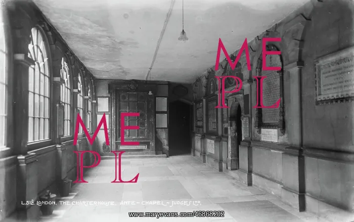 : The Ante-Chapel of The Charterhouse : The Ante-Chapel of The Charterhouse