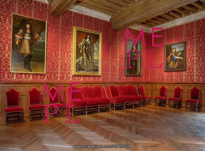: Antechamber, Chateau d'Azay-le-Rideau : Antechamber, Chateau d'Azay-le-Rideau