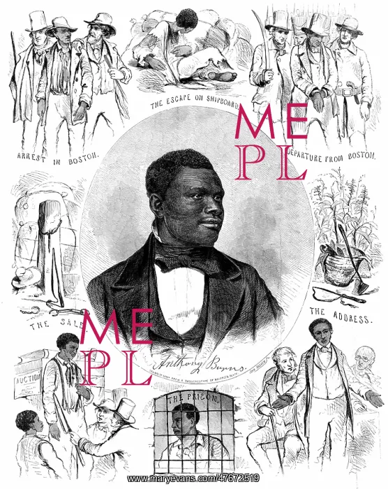 : Anthony Burns, American Freed Slave : Anthony Burns, American Freed Slave