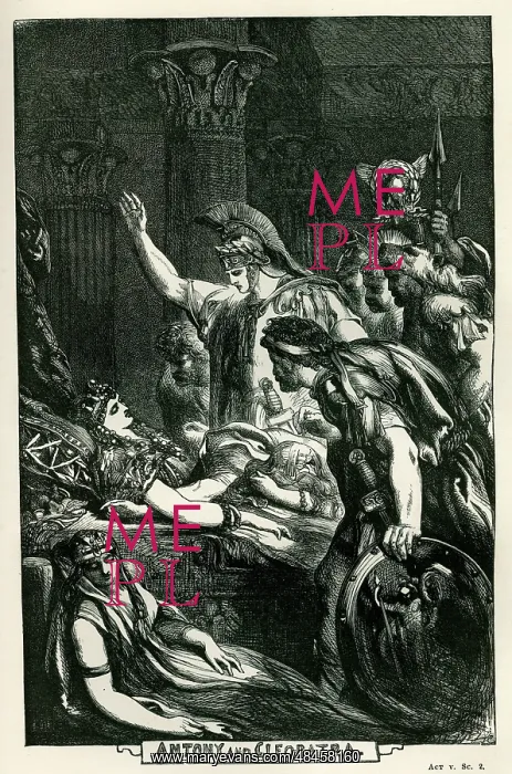 : Anthony & Cleopatra - title page : Anthony & Cleopatra - title page