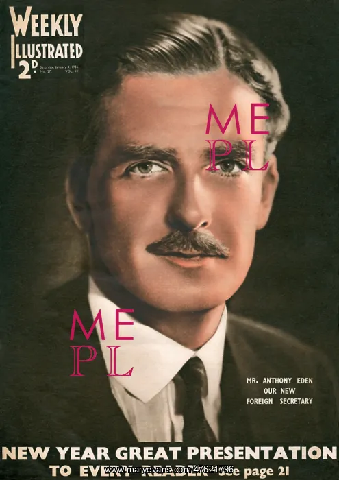 : Anthony Eden, Foreign Secretary : Anthony Eden, Foreign Secretary