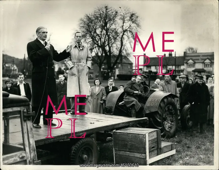 : Anthony Eden gives by-election speech, High Wycombe : Anthony Eden gives by-election speech, High Wycombe