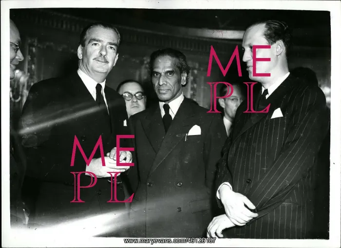 : Anthony Eden, Krishna Menon and Prince George of Denmark : Anthony Eden, Krishna Menon and Prince George of Denmark