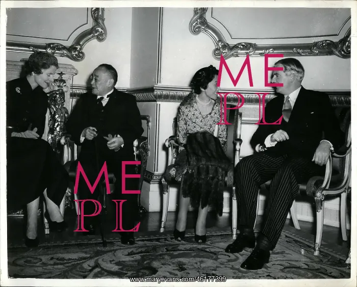: Anthony Eden and Shigeru Yoshida, PM of Japan : Anthony Eden and Shigeru Yoshida, PM of Japan