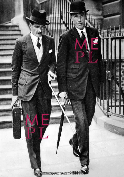 : Anthony Eden and Viscount Halifax 1938 : Anthony Eden and Viscount Halifax 1938
