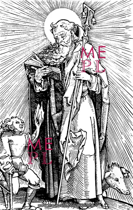 : Anthony the Great, circa 251 - circa 356, Egyptian : Anthony the Great, circa 251 - circa 356, Egyptian
